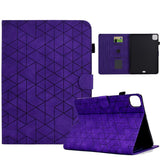 Tablet Leather Case Diamond Frosted Card Holder Drop-resistant