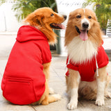 Fashion Pet Dog Simple Zipper Pocket Sweater