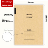 Student homework notebook-horizontal line-EVA+ cowhide-1 copy