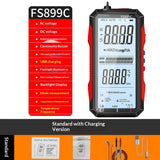 Fully Automatic Burn-Proof Large-Display Smart Multimeter