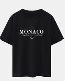 Fashionable 3D Letter-Print Mens Casual T-Shirt