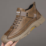 Men's Fleece-Lined Warm Casual Shoes