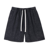 Casual Washed And Distressed Mens Shorts