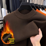 Mens Stylish Warm Knitted Base-layer Sweater