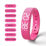 Smart Bracelet And Electronic Watch For Men Suitable For Students And Sports Activities