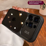 All-inclusive Large-view Window Phone Case With A Built-in Camera Shutter Button