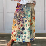 Casual Retro Floral Vacation Dress With A Sophisticated Work-appropriate Vibe