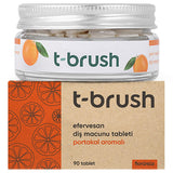 T-Brush Natural Toothpaste Tablets - Fluoride-Free, Vegan & Cruelty-Free Oral Care - 90 Tablets