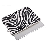 Zebra Pattern Casual Digital Notebook Protective Sleeve