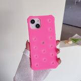 Silicone Case With Holes, Compatible With The 14 Pro Max, Silicone Material