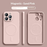 Liquid Silicone Magnetic Phone Case