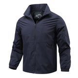 Outdoor Breathable Casual Jacket Mid- To Young-Adult Stand-Collar Jacket