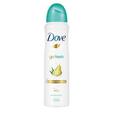 DOVE MEN + CARE Go Fresh Pear & Aloe Vera Scent Antiperspirant Spray 150ml = 5.07oz Plus one Free Pantene 1.7oz Pro-V Deep Fortifing ($7 Value) (CD-8058615376234-KIT)