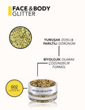 Flormar Metaglam Biodegradable Shimmering Body Glitter 10g
