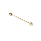Men's Bar Pin Collar Clip Suit Shirt Accessory