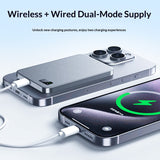 3-in-1 MagSafe Magnetic Wireless Power Bank For Smartwatches