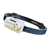 Camera Strong Light Sensor Headlight LED Rechargeable