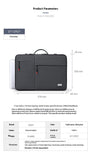 Men's 14-inch Laptop Portable Shoulder Lightweight Shockproof Protective Sleeve Liner Bag