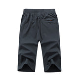 Plus-size Athletic Capri Pants Loose-fitting