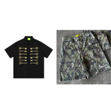 American-style Retro Loose-fit Short-sleeve T-shirt For Spring And Summer