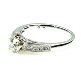.50ct Diamond Eng Only 14KT White Gold