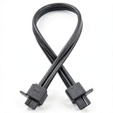 WAC Lighting Ba-IC12-Bk Interconnect 12-Inch Cable for Premium Line Voltage
