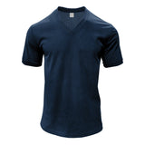 American-style Loose-fit Casual Mens T-shirt