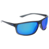 Nike Adrenaline Rectangular Sunglasses Dark Grey/Blue 66/15/135