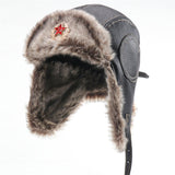 Waterproof Unisex Outdoor Soviet Badge Lei Feng Hat