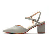 Fuhao 2020 Women's High Heel Sandals with Ankle Strap