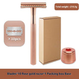 Manual vintage razor men's razor metal gift
