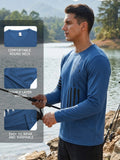Mens Outdoor Casual Sporty Crew-neck Long-sleeve