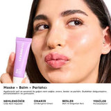Cream Co. 3in1 Natural Lip Balm with Hyaluronic Acid & Ceramide - Moisturizing, Nourishing, and Protecting Lips
