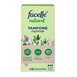 Facelle Natural Normal Tampons for Reliable Protection 16 Count