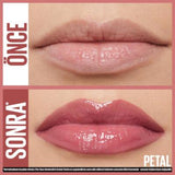 Maybelline New York Lifter Gloss - Moisturizing Lip Gloss with Hyaluronic Acid & Natural Oils - 005 Petal