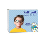 Roll Optik Eye Patch for Amblyopia Treatment - 100 Count, Hypoallergenic, Breathable Design for Kids