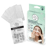 Bee Beauty Aloe Vera Blackhead Removal Strips 6-Pack - Soothe & Clarify Skin, Dermatologically Tested