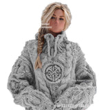 New 3D Digital-Print Womens Autumn Winter Fashionable Casual Turtleneck Sweater