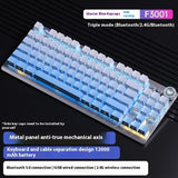 Tarantula Wireless Mechanical Keyboard Side Engraved Three-mode Bluetooth