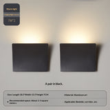 Bedside Wall Lamp Square Corridoraisle Light Outdoor Courtyard Waterproof Wall Lamp