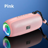 KP-540 Best-Selling Portable Bluetooth Speaker Outdoor Sports-Ready Waterproof With Carry Strap RGB Lights Supports Memory Card Playback In Stock