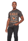 Eagle Men's Bamboo Viscose/Organic Cotton Short Sleeve Graphic T-Shirt