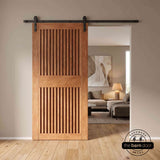 Vertical Slat DIY Barn Door