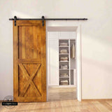 Natural Pine Wood Barn Door