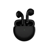 Earphones With Round Charging Case