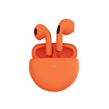 Earphones With Round Charging Case