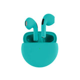 Earphones With Round Charging Case