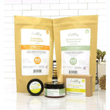 Earthley Wellness Laundry Detergent, Natural, Gentle & Effective for Sensitive Skin, Safe for Baby Clothes & Cloth Diapers, Biodegradable, Eco-Friendly, Plant-Based Cleaners (60 Loads, Unscented)