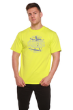East Coast Paradise Men's Bamboo Viscose/Organic Cotton Short Sleeve Graphic T-Shirt