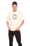 East Coast Paradise Men's Bamboo Viscose/Organic Cotton Short Sleeve Graphic T-Shirt